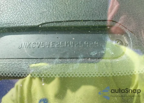 2005 Infiniti G35 z USA, uszkodzony, nr VIN JNKCV54E25M425929